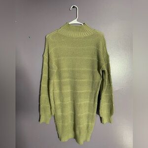 SHEIN Green knit dress